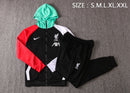 KIT PASSEIO COM CAPUZ - LIVERPOOL - PRETO, VERMELHO, VERDE E BRANCO