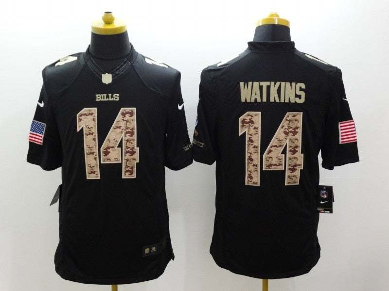CAMISA BUFFALO BILLS - NFL - PRETO E CAMUFLADO