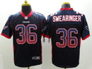 CAMISA HOUSTON TEXANS - NFL - PRETO E VERMELHO DEGRADÊ