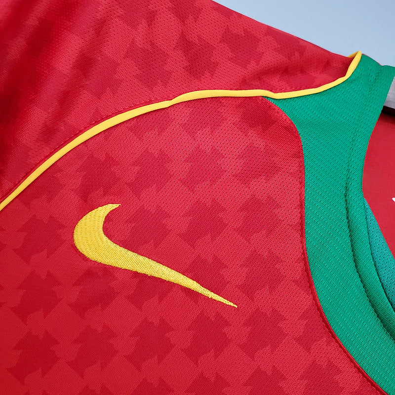 CAMISA PORTUGAL - RETRÔ - TORCEDOR - 2004