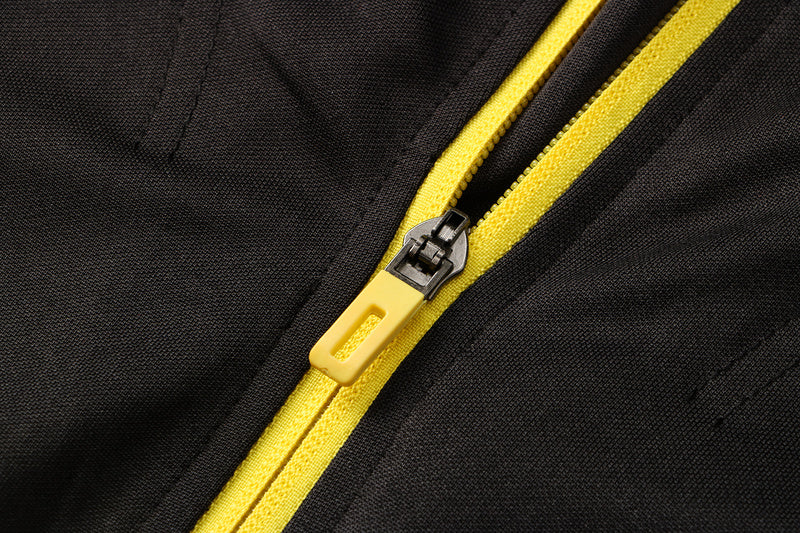 KIT PASSEIO - JUVENTUS - PRETO, AMARELO E BRANCO