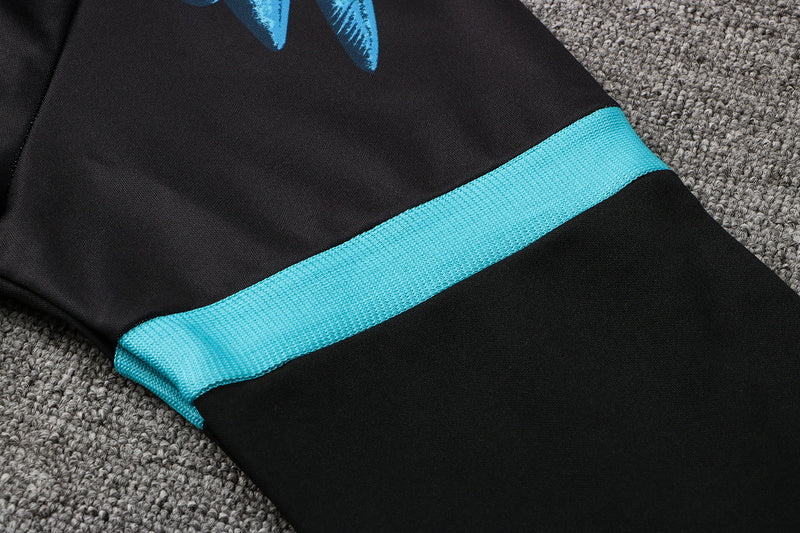 KIT PASSEIO - CALCIO NAPOLI -  PRETO E AZUL
