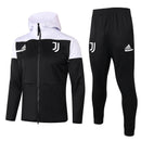 KIT PASSEIO COM CAPUZ - JUVENTUS - BRANCO E PRETO