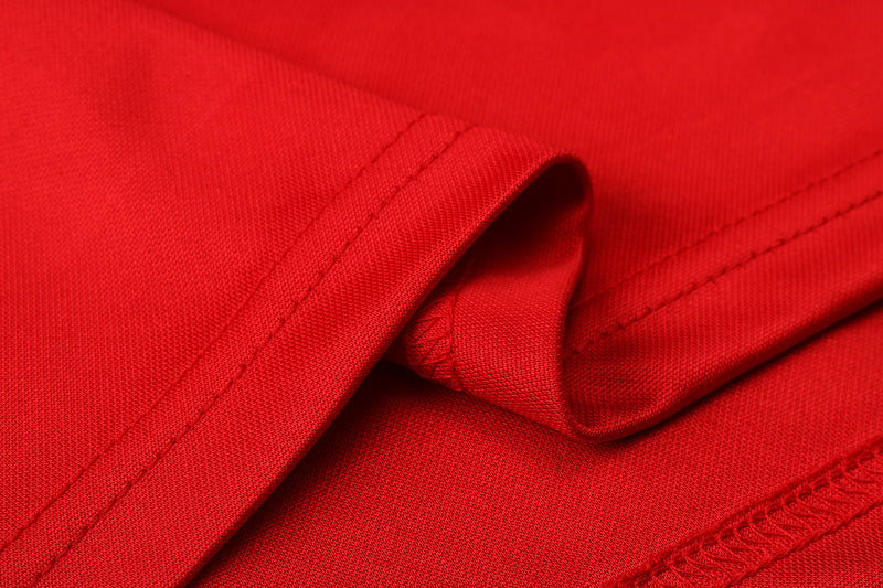 KIT PRÉ JOGO - INTERNACIONAL - VERMELHO, BRANCO E PRETO