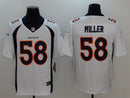 CAMISA DENVER BRONCOS - NFL - BRANCO, PRETO E LARANJA