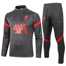 KIT PRÉ JOGO - LIVERPOOL - CINZA E VERMELHO