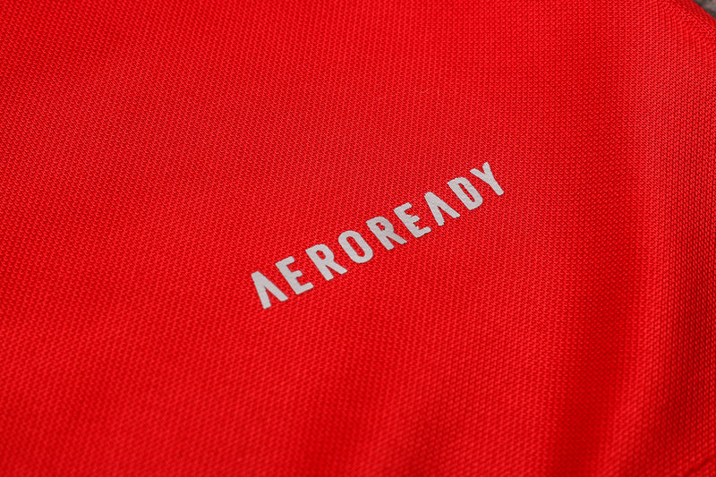 KIT PRÉ JOGO - INTERNACIONAL - VERMELHO, BRANCO E PRETO