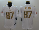 CAMISA GREEN BAY PACKERS - NFL - BRANCO E DOURADO