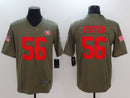 CAMISA SAN FRANCISCO 49ERS - NFL - VERDE E VERMELHO