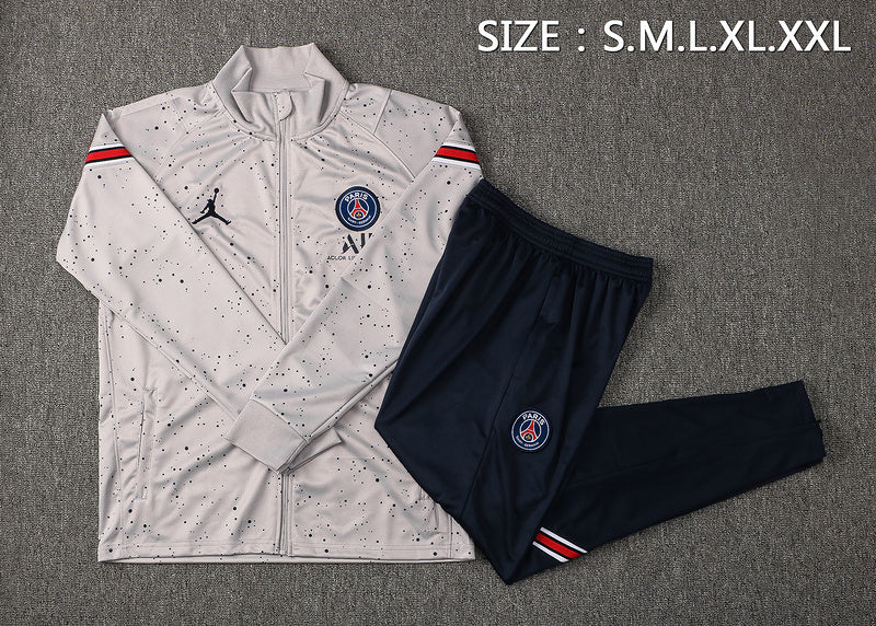 KIT PASSEIO - PARIS SAINT GERMAIN (PSG) - GELO, AZUL E VERMELHO