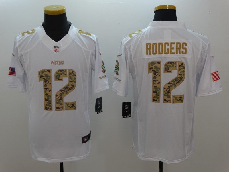 CAMISA GREEN BAY PACKERS - NFL - BRANCO E DOURADO