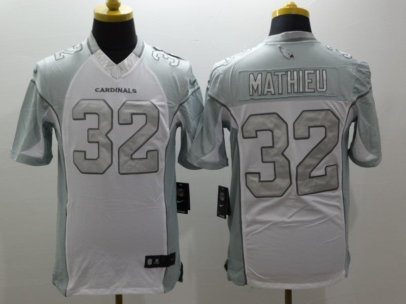 CAMISA ARIZONA CARDINALS - NFL - BRANCO E PRATA