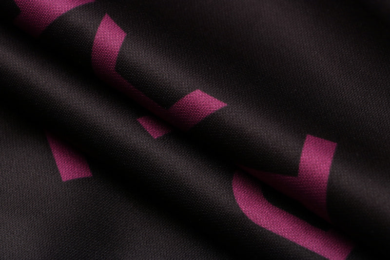 KIT PASSEIO COM CAPUZ - PARIS SAINT GERMAIN (PSG) - PRETO E ROXO