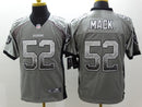 CAMISA LAS VEGAS RAIDERS - NFL - PRETO, CINZA E BRANCO