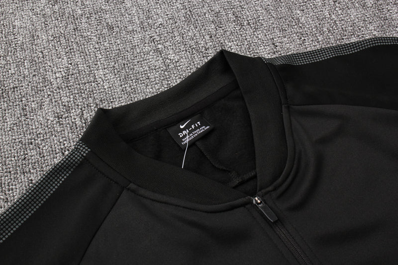 KIT PASSEIO - PARIS SAINT GERMAIN (PSG) - PRETO E CINZA