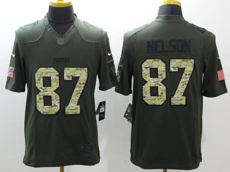 CAMISA GREEN BAY PACKERS - NFL - VERDE E CAMUFLADO