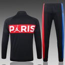 KIT PASSEIO - PARIS SAINT GERMAIN (PSG) - PRETO, AZUL, BRANCO E VERMELHO JORDAN