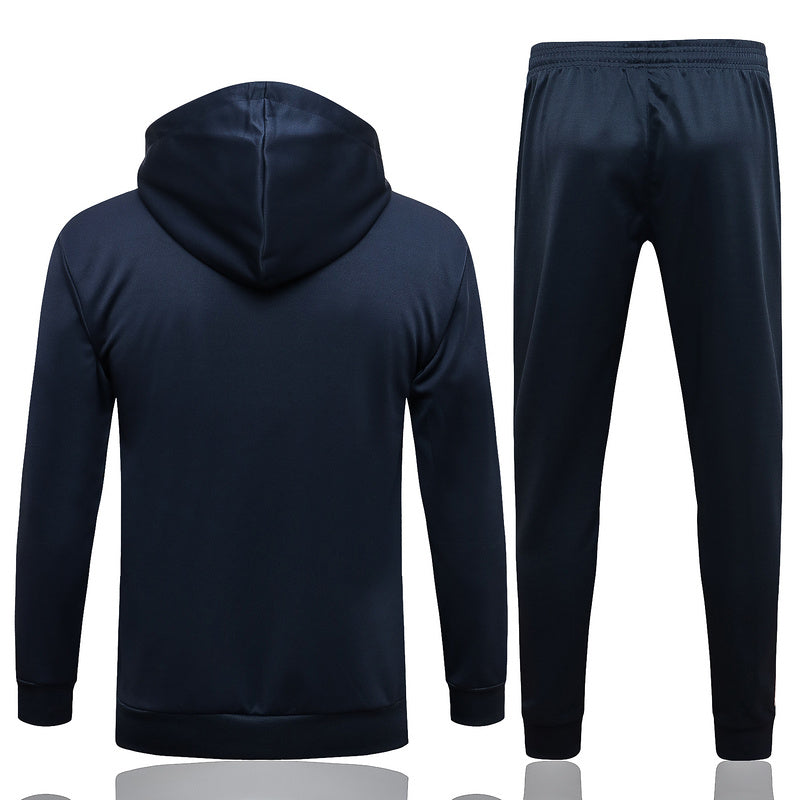 KIT MOLETOM - PARIS SAINT GERMAIN (PSG) -  AZUL E VERMELHO