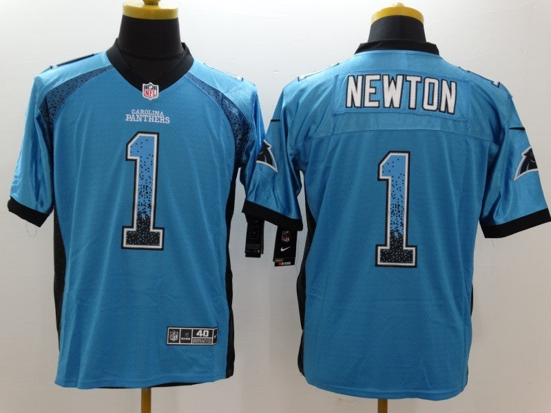 CAMISA CAROLINA PANTHERS - NFL -  AZUL E PRETO