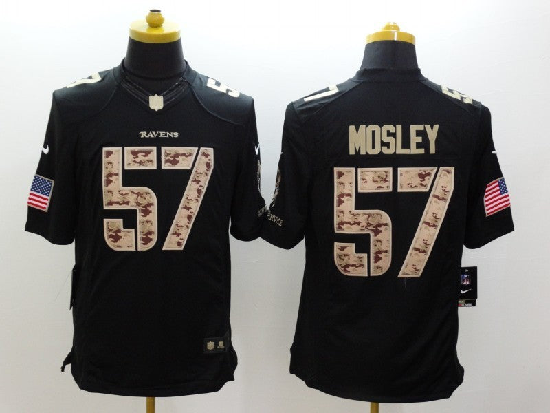 CAMISA BALTIMORE RAVENS  - NFL - PRETO E CAMUFLADO