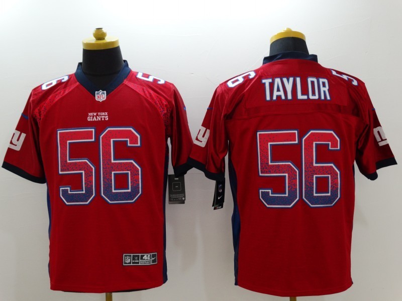 CAMISA NEW YORK GIANTS - NFL - VERMELHO E AZUL DEGRADÊ