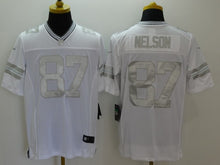 Carregar imagem no visualizador da galeria, CAMISA GREEN BAY PACKERS - NFL - BRANCO E CINZA
