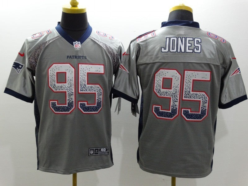 CAMISA  NEW ENGLAND PATRIOTS - NFL - AZUL, CINZA E BRANCO
