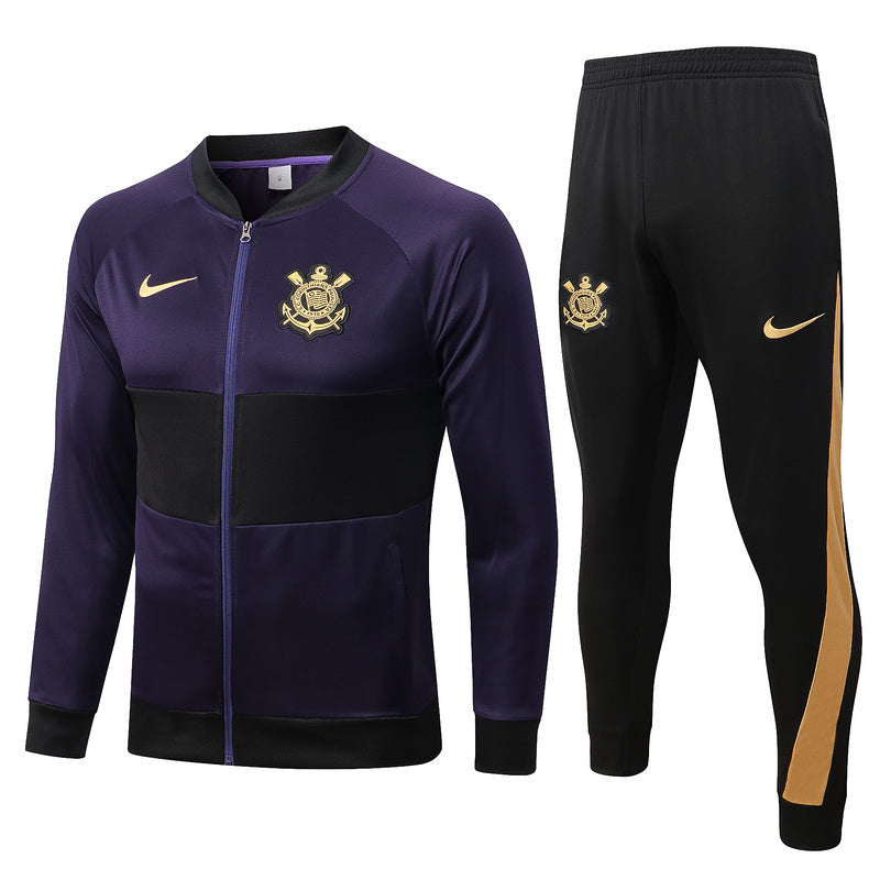 KIT PASSEIO - CORINTHIANS - PRETO, ROXO E DOURADO