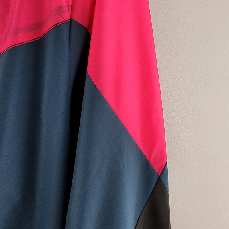 CORTA VENTO - STREETWEAR - PRETO, AZUL E ROSA - 2022