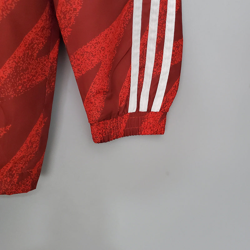 CORTA VENTO - ARSENAL - VERMELHO E BRANCO
