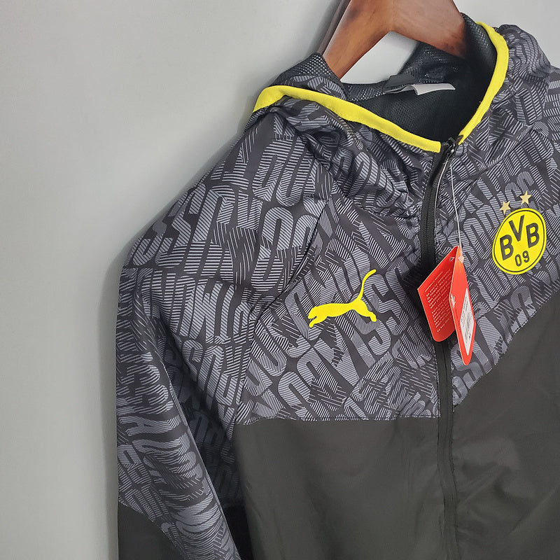 CORTA VENTO - BORUSSIA DORTMUND - PRETO E AMARELO