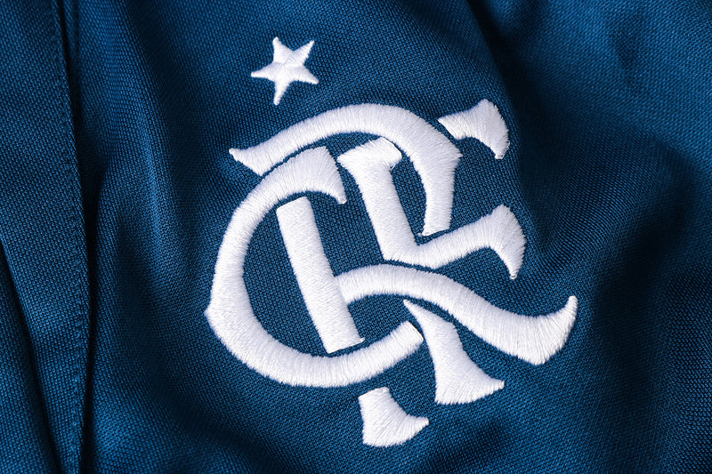 KIT PRÉ JOGO - FLAMENGO - VERDE ÀGUA E AZUL ESCURO