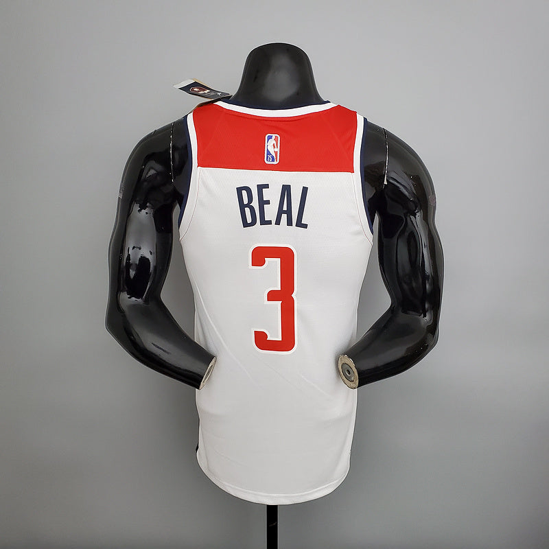 CAMISA WASHINGTON WIZARDS - 75TH ANNIVERSARY - BRANCA - ICON EDITION - 2021