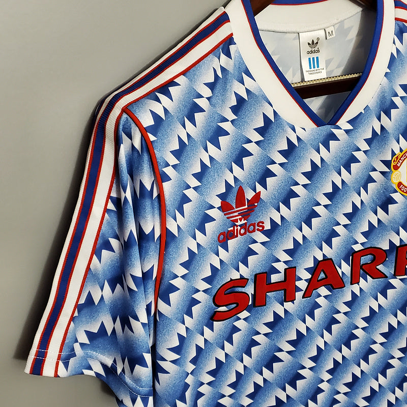 CAMISA MANCHESTER UNITED - RETRÔ - TORCEDOR - 1990