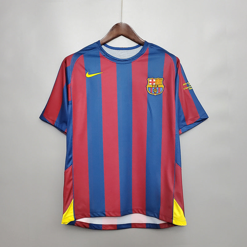 CAMISA BARCELONA - RETRÔ - TORCEDOR - 2006