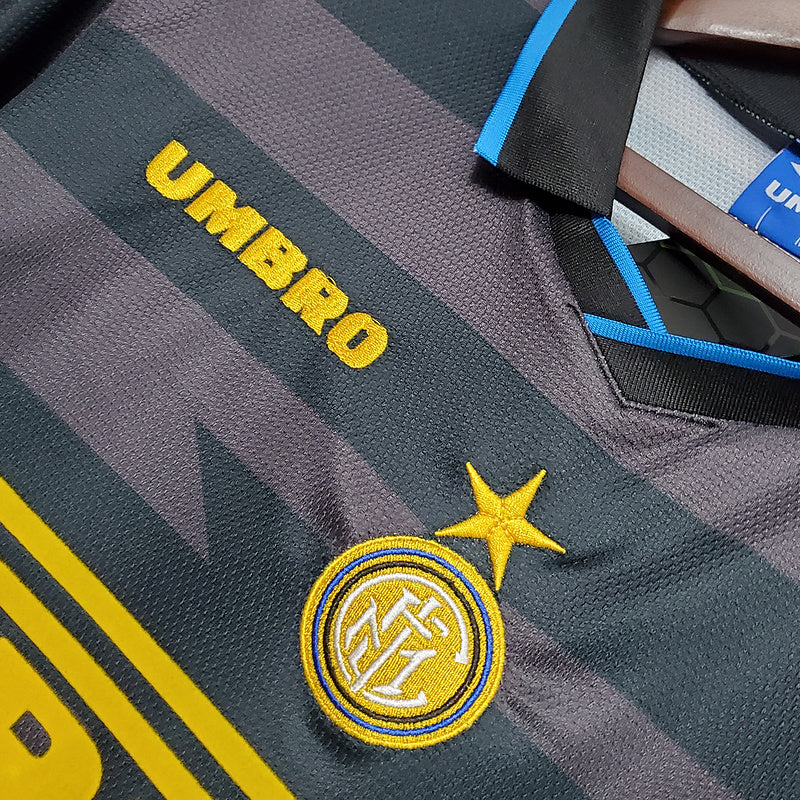 CAMISA INTER DE MILÃO - RETRÔ - TORCEDOR - 1997
