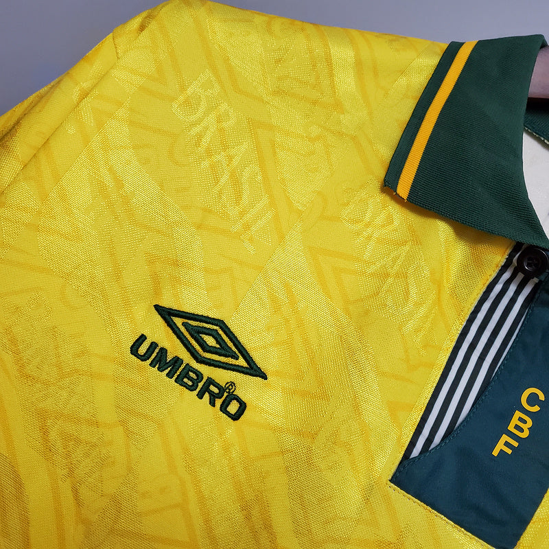 CAMISA BRASIL - RETRÔ - TORCEDOR - 1991