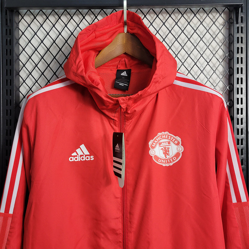 CORTA VENTO - MANCHESTER UNITED - VERMELHO