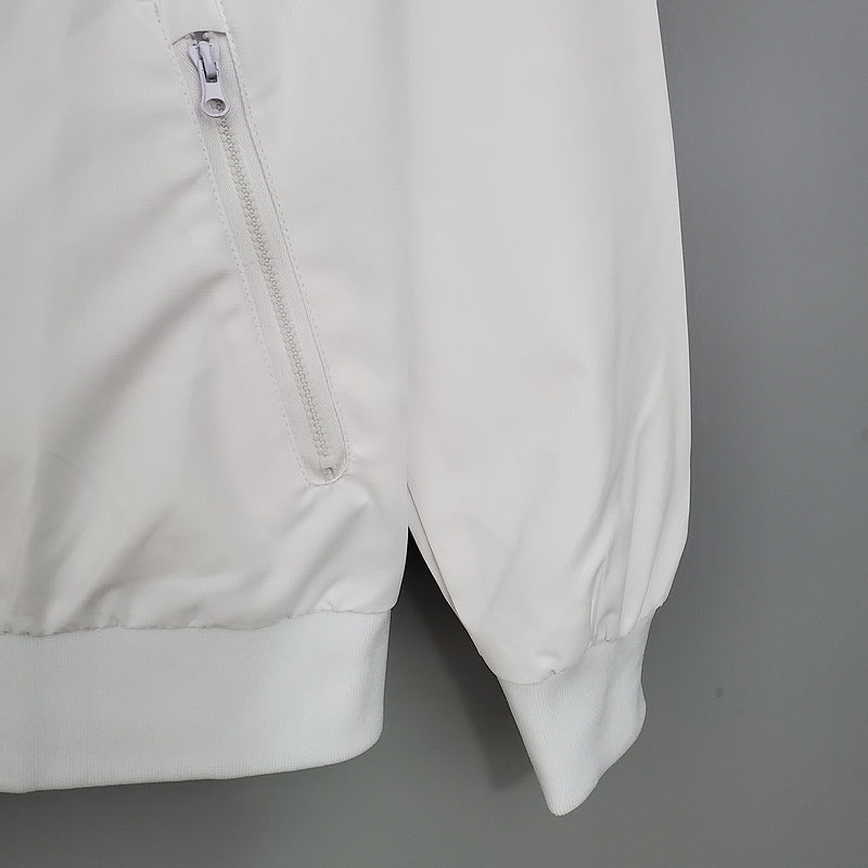 CORTA VENTO - LIVERPOOL- BRANCO, PRETO E VERMELHO