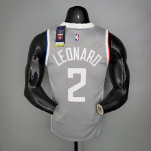 Carregar imagem no visualizador da galeria, CAMISA LOS ANGELES CLIPPERS - CINZA 2021 - #2 LEONARD
