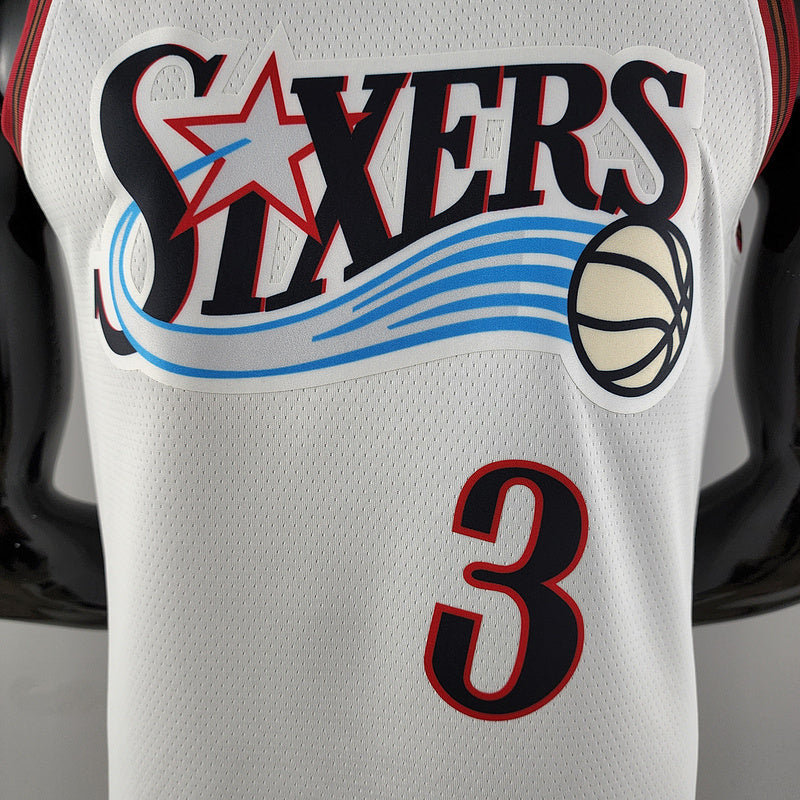 CAMISA PHILADELPHIA 76ERS - BRANCA - RETRÔ