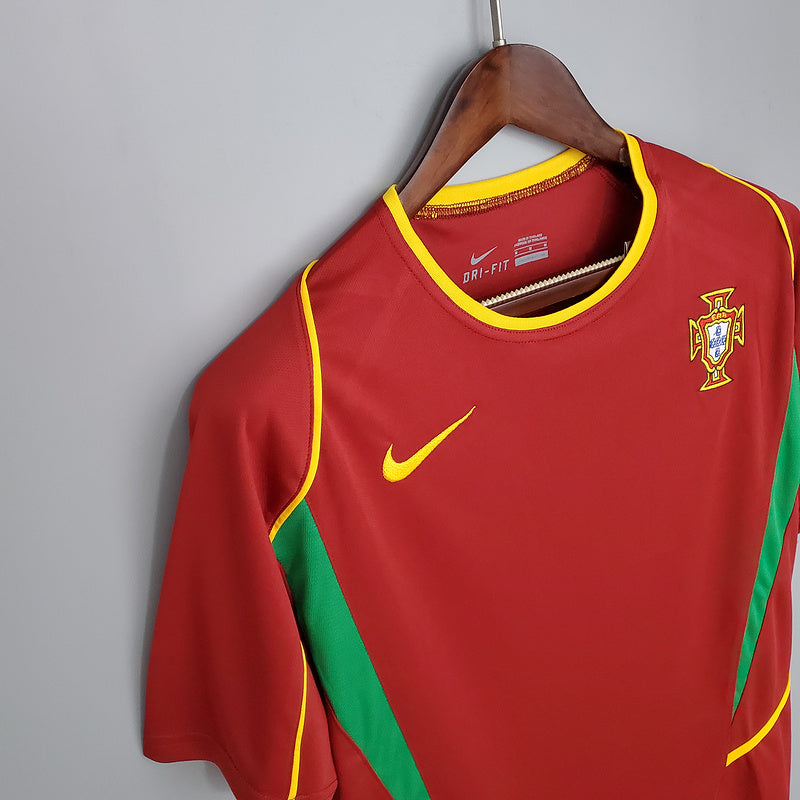 CAMISA PORTUGAL - RETRÔ - TORCEDOR - 2002