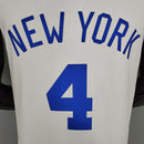 CAMISA NEW YORK KNICKS - 75 ANOS DE NBA - BRANCO