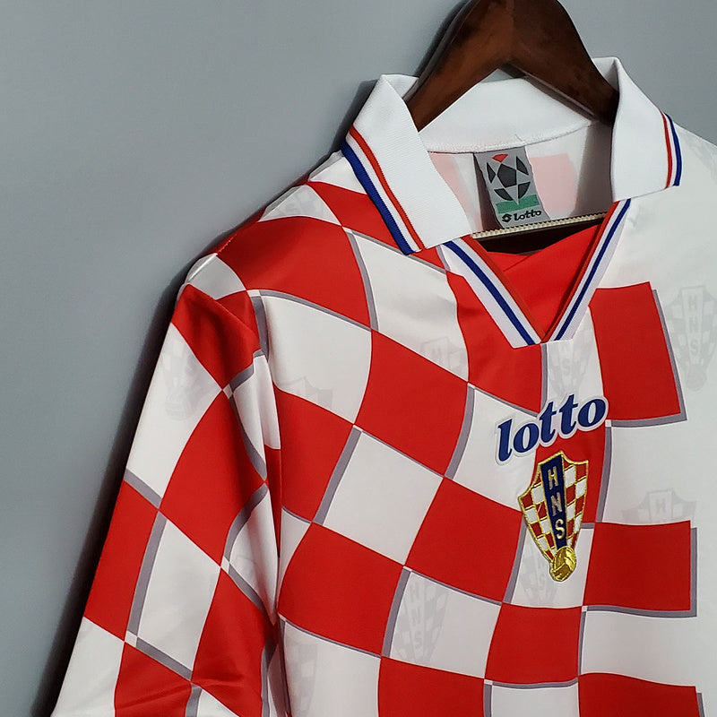 CAMISA CROÁCIA - RETRÔ - TORCEDOR - 1998