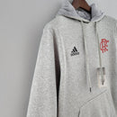 MOLETOM - FLAMENGO - CINZA - 2022