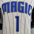 CAMISA ORLANDO MAGIC - HOMENAGEM RETRÔ - BRANCA E AZUL