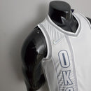 CAMISA OKLAHOMA CITY THUNDER - BRANCA COM NIKE BRILHANTE - CITY EDITION 75TH ANNIVERSARY - 2022