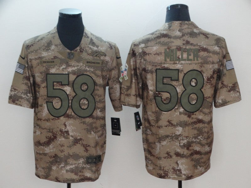 CAMISA DENVER BRONCOS - NFL - CAMUFLADO