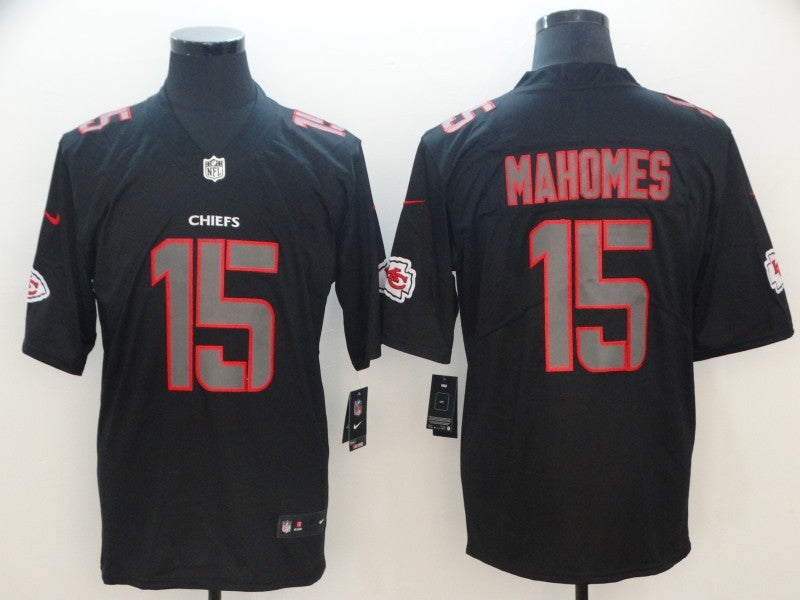 CAMISA KANSAS CITY CHIEF  - NFL -  PRETO, CINZA E VERMELHO