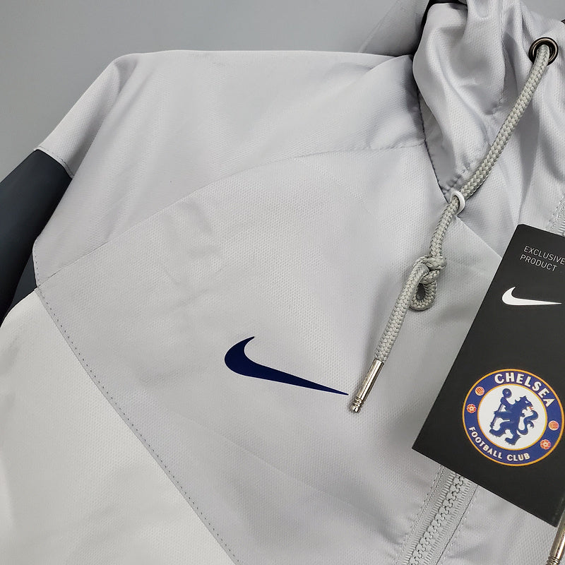CORTA VENTO - CHELSEA - PRETO, CINZA E BRANCO